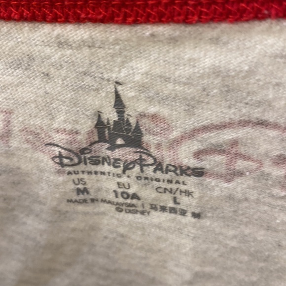 Walt Disney Parks red and white Minnie shirt - Picture 2 of 3